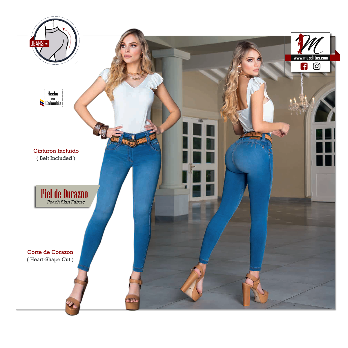 Deluxe Jeans 1085 - 100% Colombiano