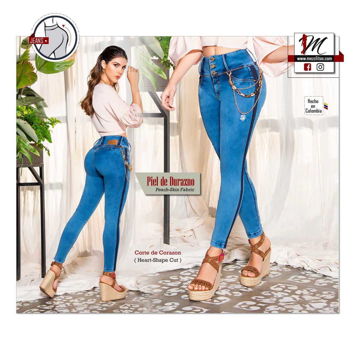 Deluxe Jeans 1113 -  100% Colombiano