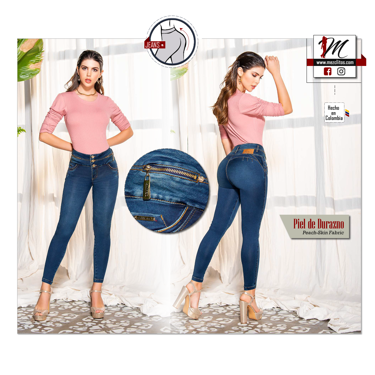 Deluxe Jeans 1117 - 100% Colombianos