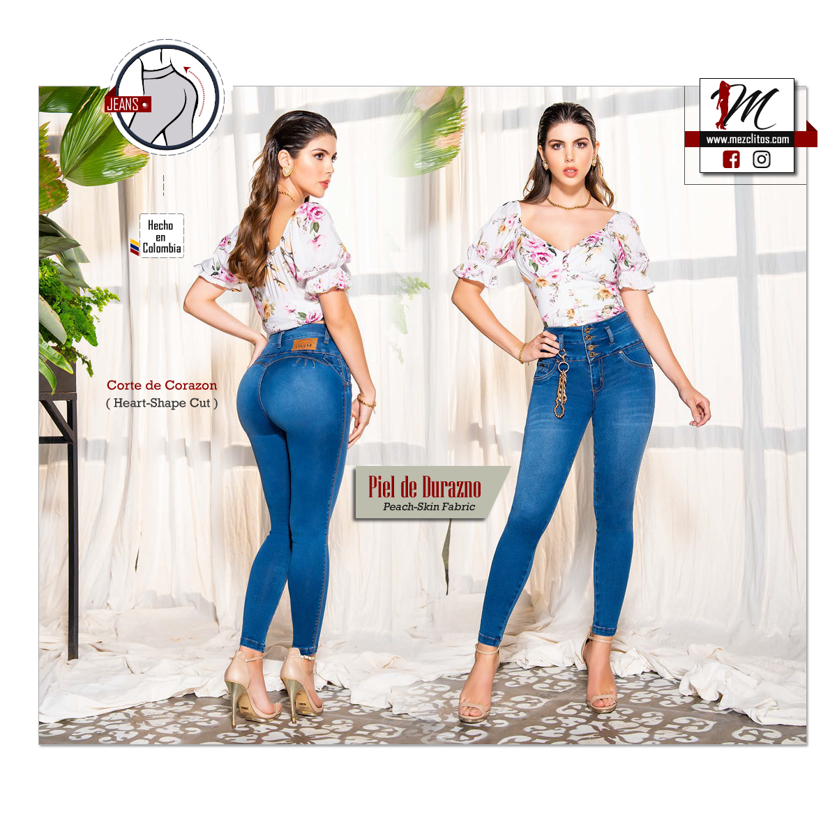 Deluxe Jeans 1124 - 100% Colombianos