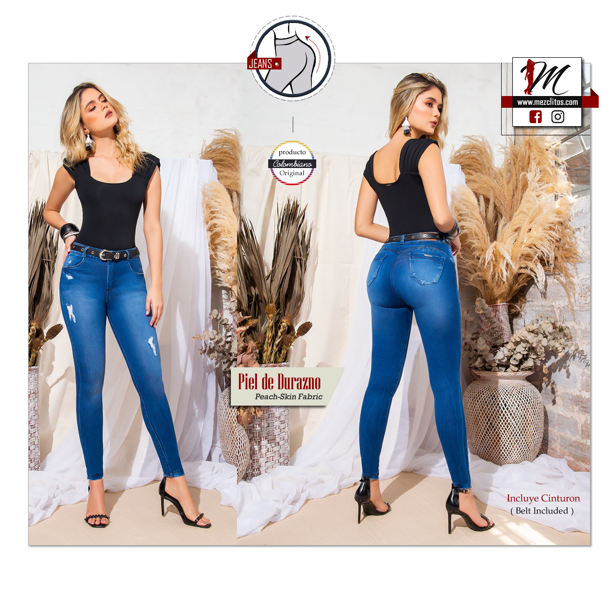 Deluxe Jeans J1227 - 100% Colombianos – Mezclitos