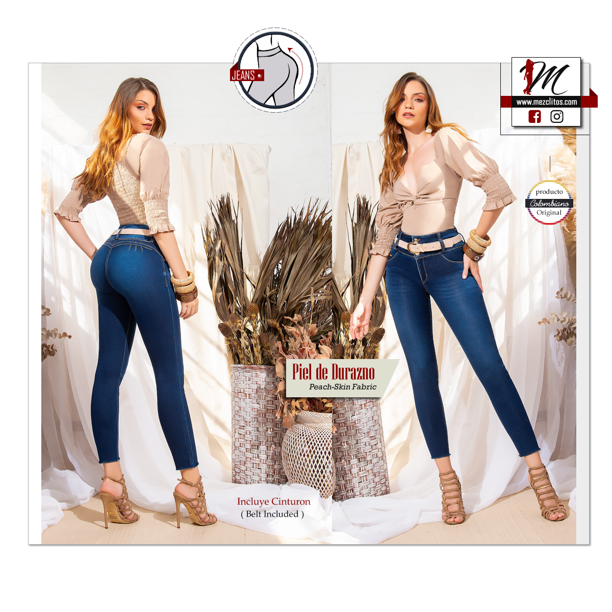 Deluxe Jeans 1245 - 100% Colombiano