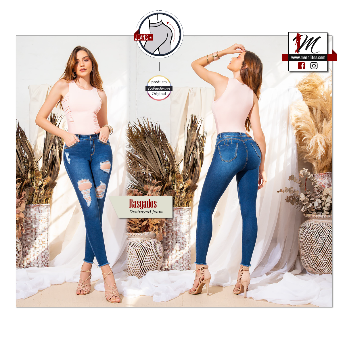 Deluxe Jeans 1248 - 100% Colombiano