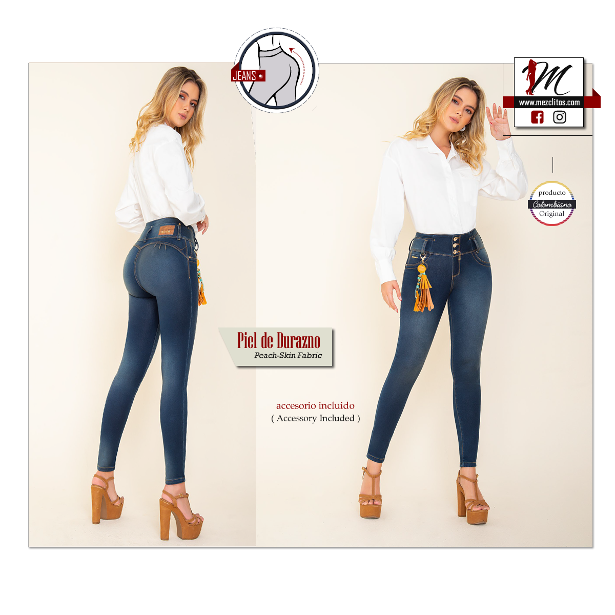 Deluxe Jeans JB007 - 100% Colombiano – Mezclitos