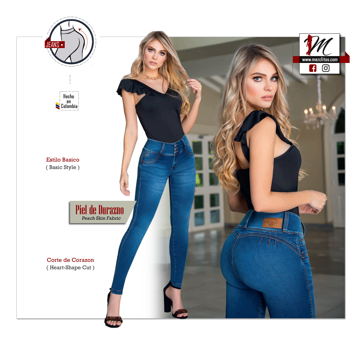 Deluxe Jeans JB007 - 100% Colombiano – Mezclitos