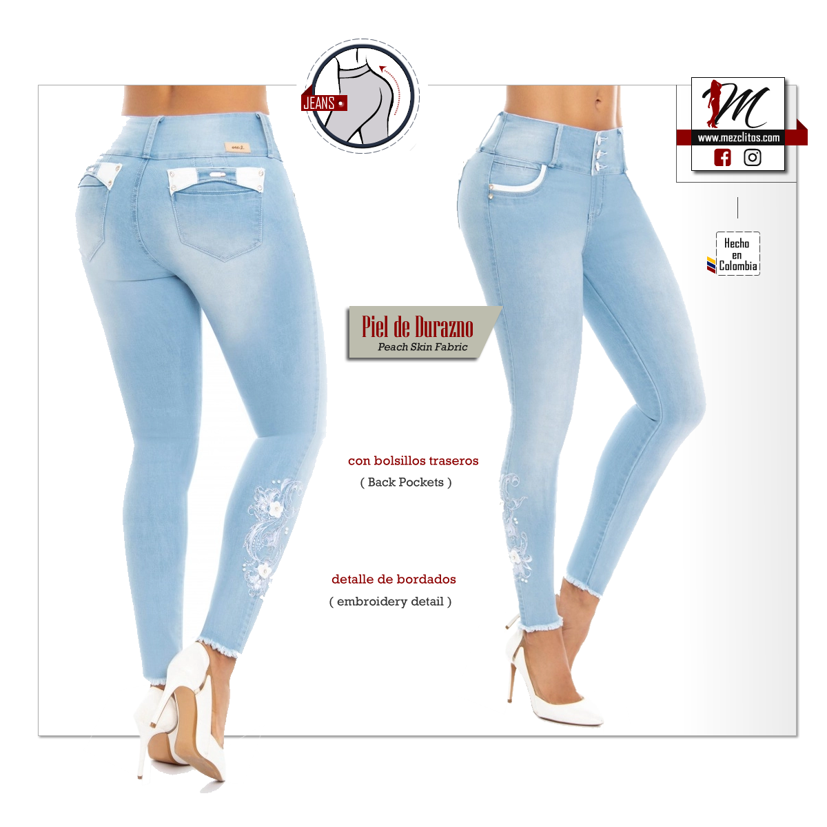 Ene2 Jeans 901729 - 100% Colombianos