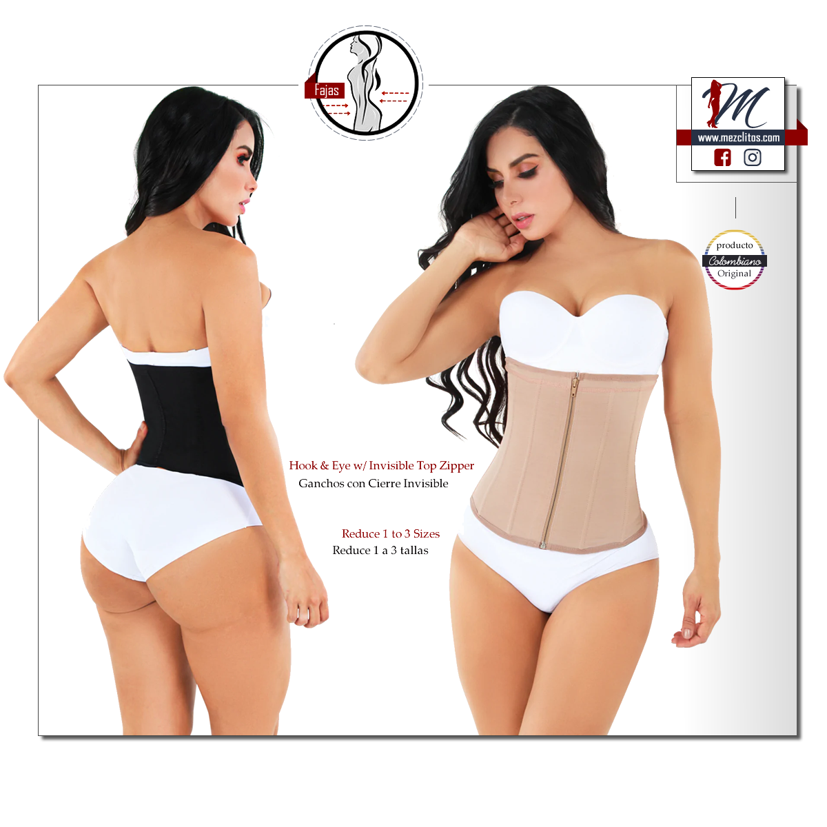 Jackie London Invisible Powernet Waist Trainer 5035