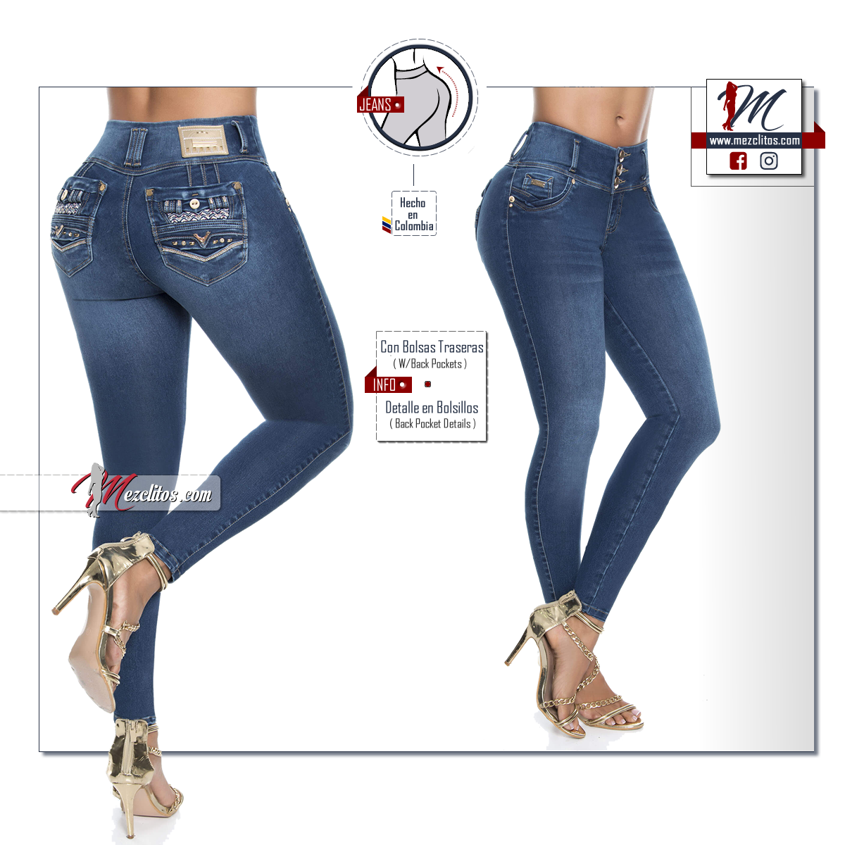 Fiara Jeans 94177 - 100% Colombiano