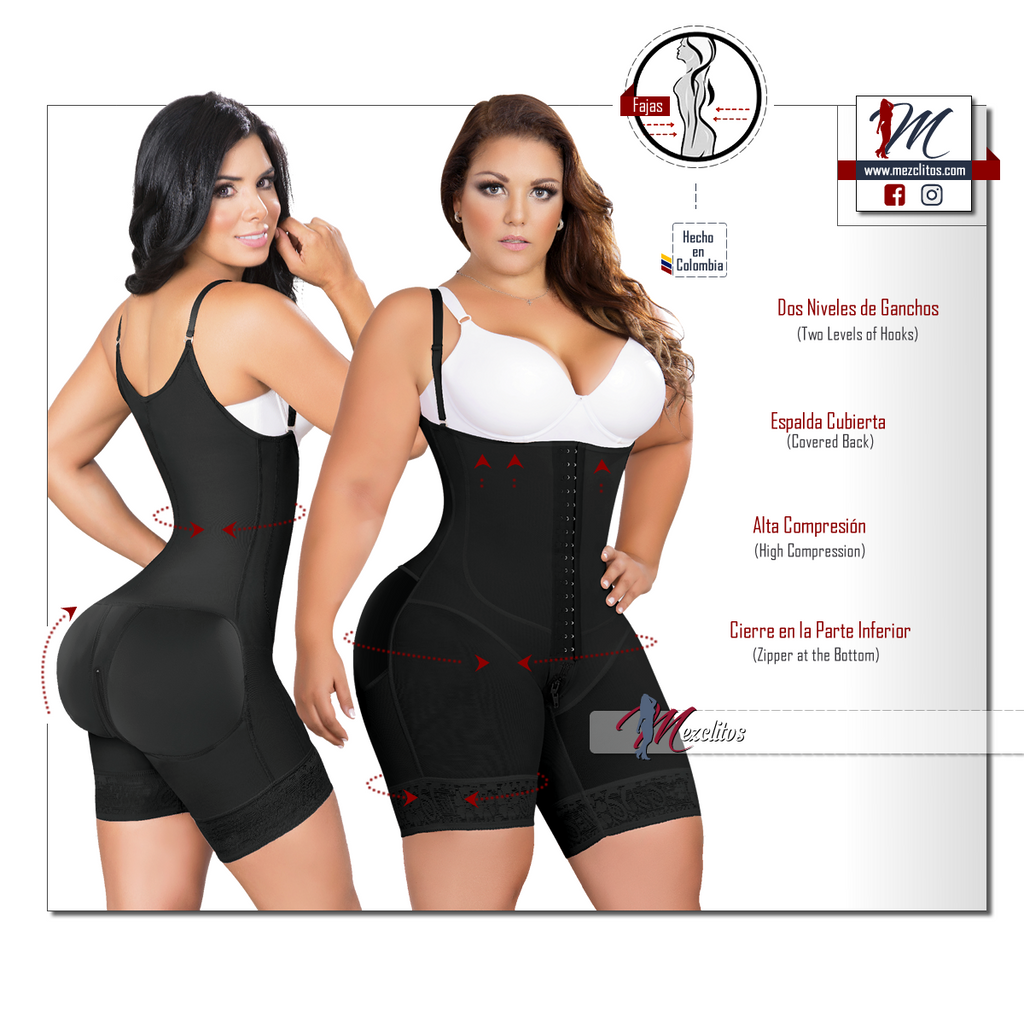 Jackie London Colombian Body Shaper With Wide Straps 