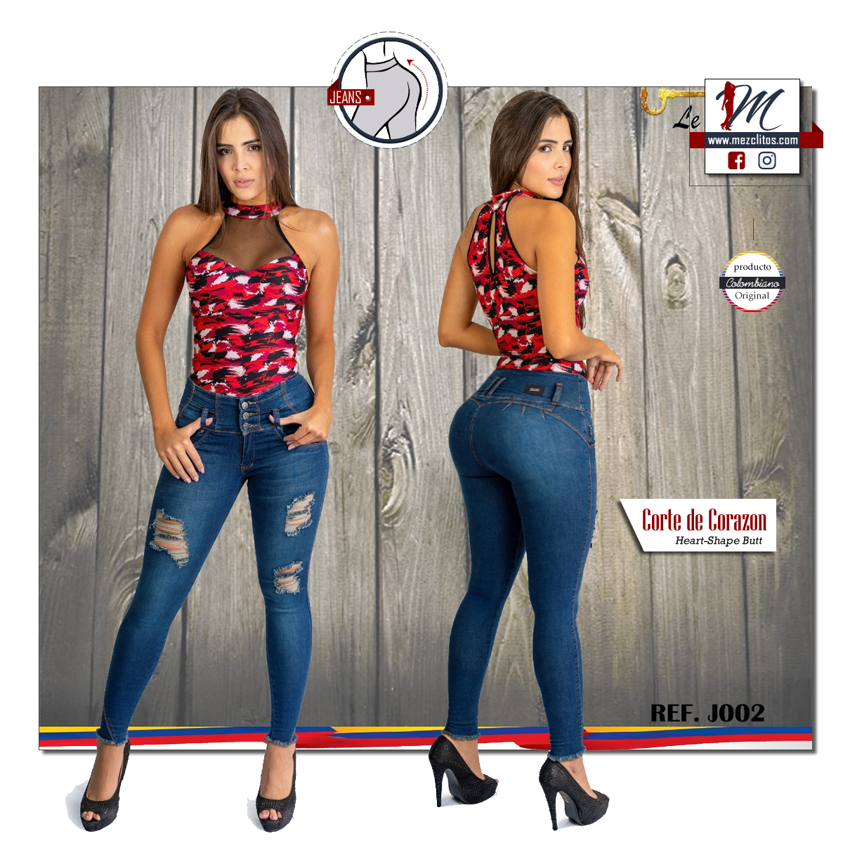 Cle Jeans J002 - 100% Colombiano