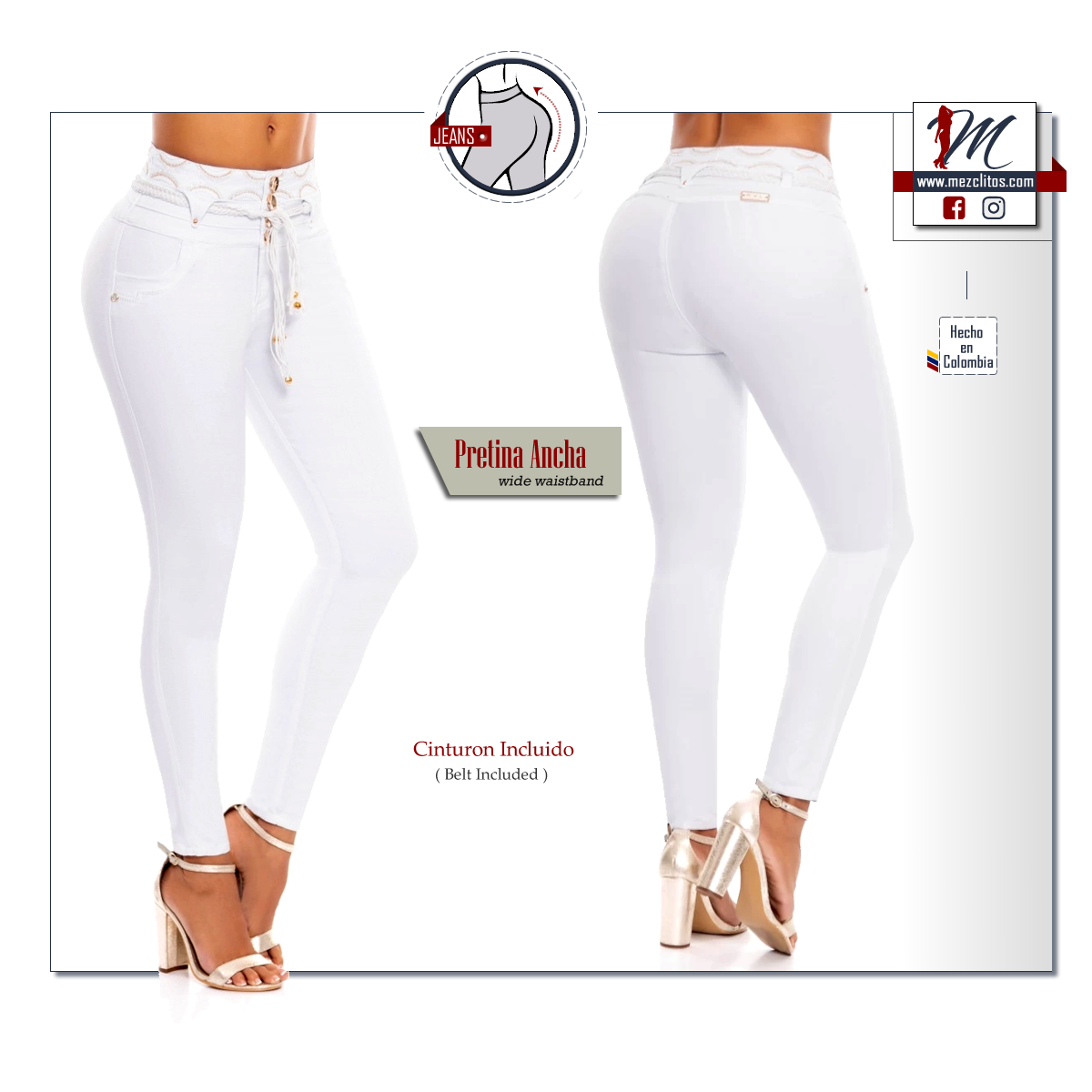 Revel Jeans 56865 - 100% Colombiano – Mezclitos