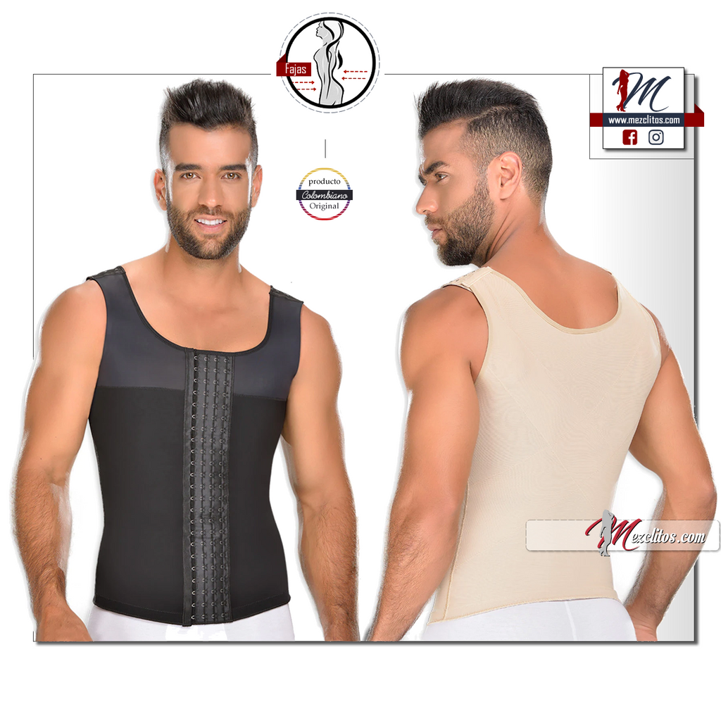 Fajas MyD C-4055, Tummy Control Shapewear Vest Girdle