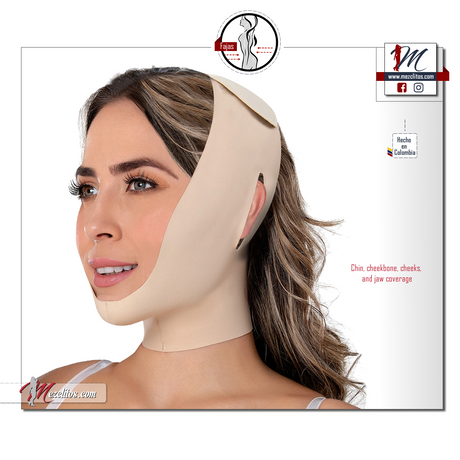Fajas MyD Post Surgical Chin Compression Strap 0810