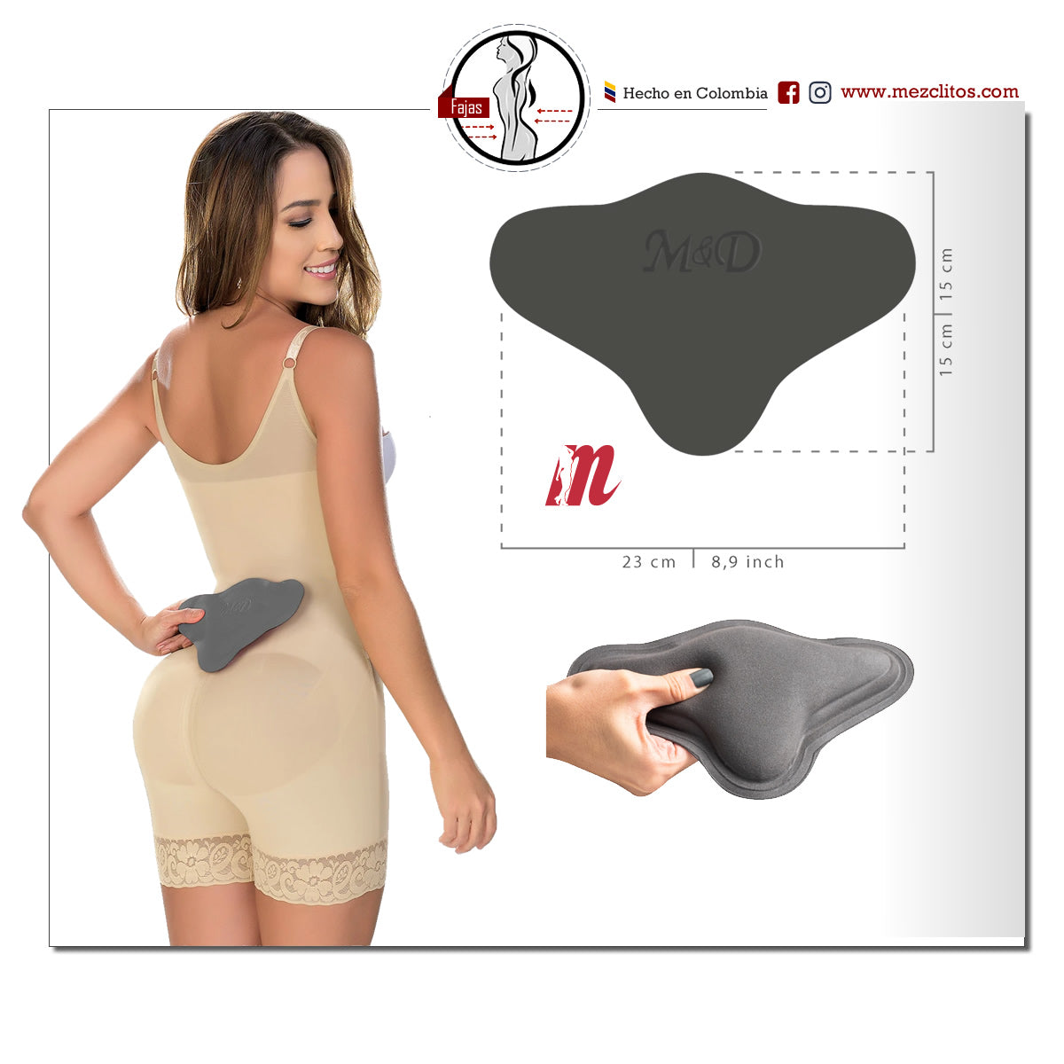 Buy Fajas Colombianas M&D Full Body Shaper Style Post Surgical