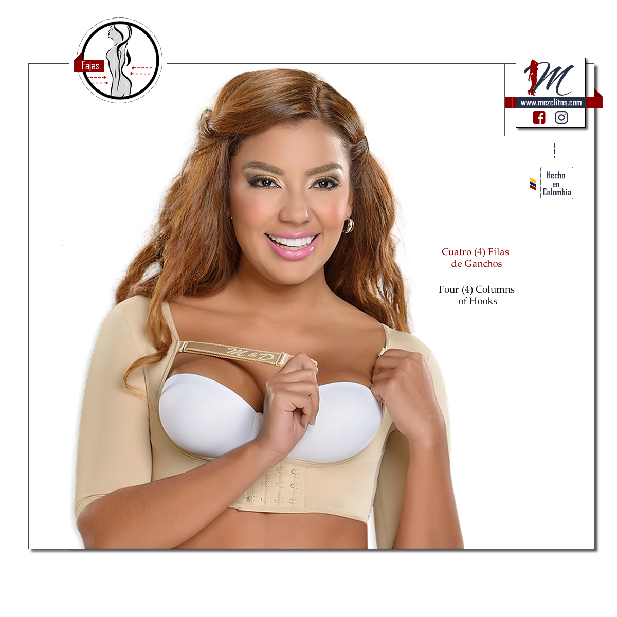 Breast Stabilizer, Colombian shapewear