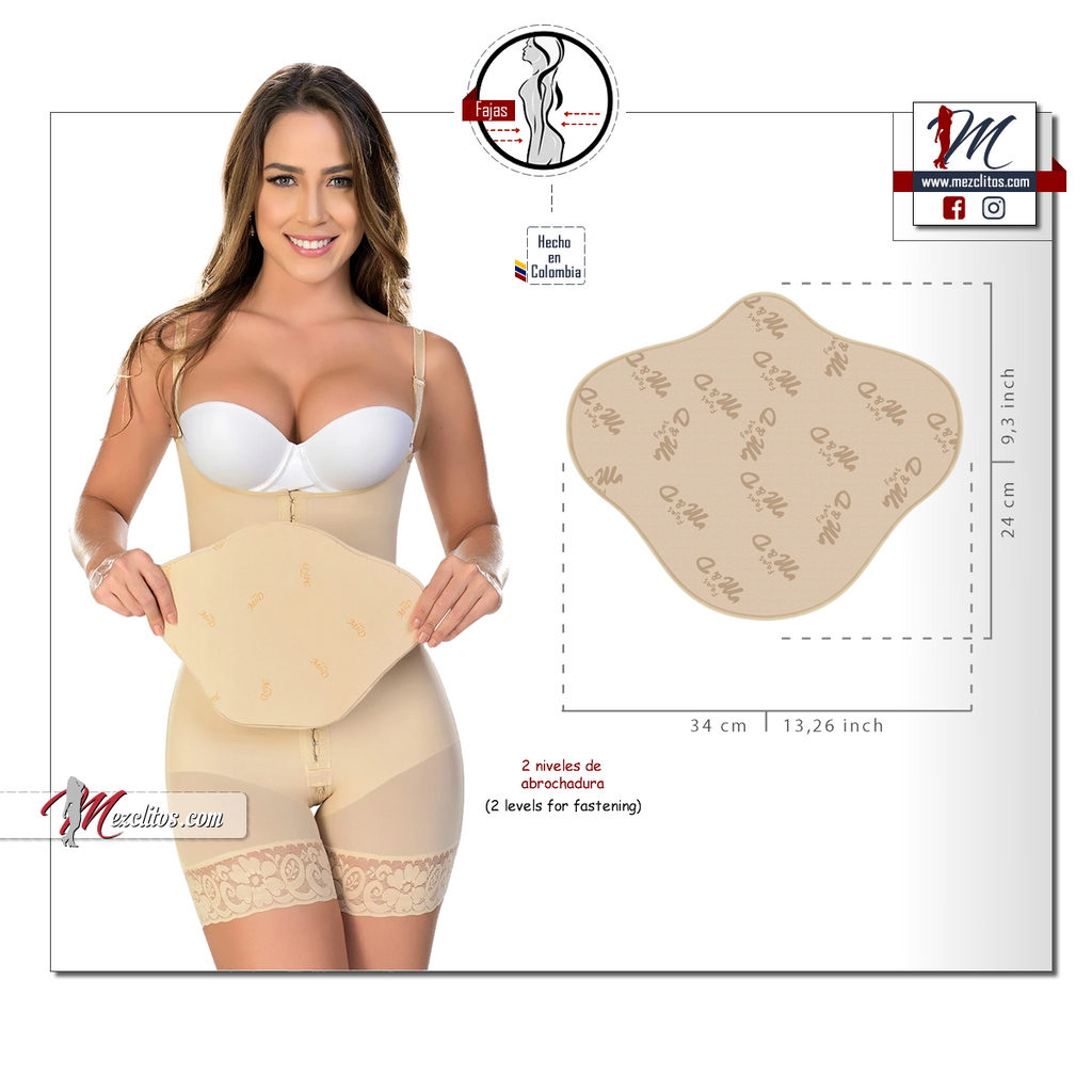 Fajas MYD 0066 Colombian Tummy Control Postpartum Shapewear for