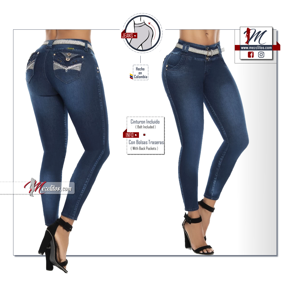 NYE Jeans 63337 - 100% Colombiano