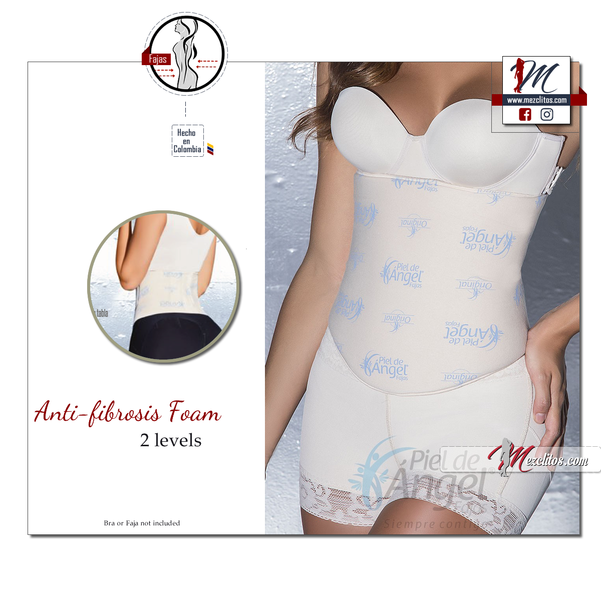 MyD Fajas 105 Abdominal Board After Liposuction / Tummy Tuck
