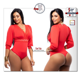 Bodysuits Reductoras 3397 (w/ faja) Red