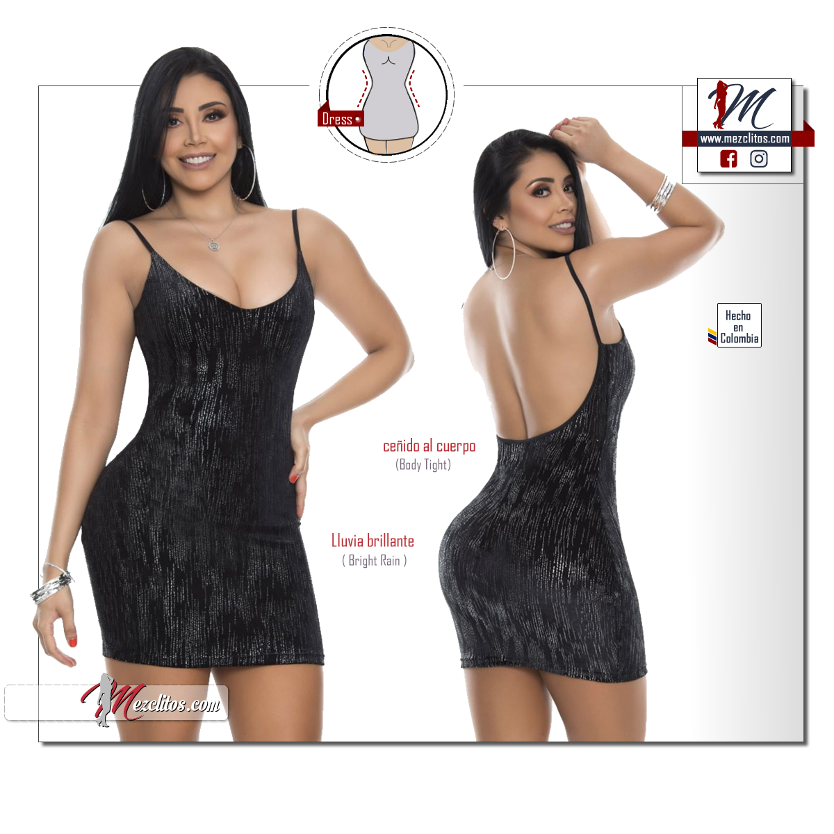Vestido VE2174 - 100% Colombiano