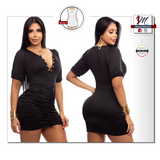 Capoheira Bodycon Dress 2341 - 100% Colombiano