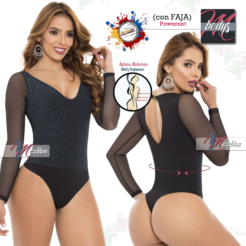 Pitbull Bodysuit BD3272_2 - 100% Colombiano