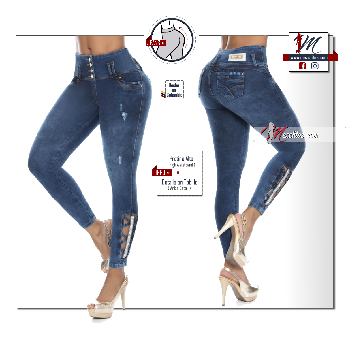 Pitbull Jeans 6532 - 100% Colombianos – Mezclitos