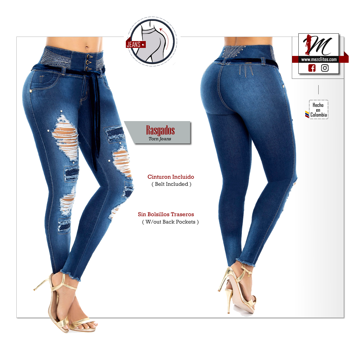 Revel Jeans 56714 - 100% Colombianos