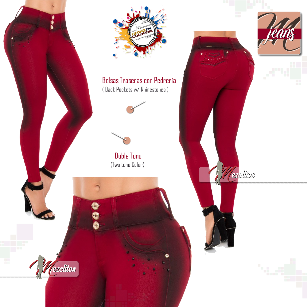 Revel Jeans Rojos 56514 - 100% Colombianos