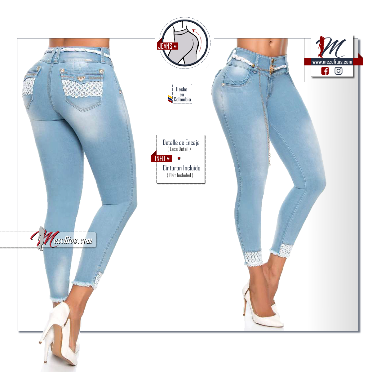 Revel Jeans 56598 - 100% Colombiano