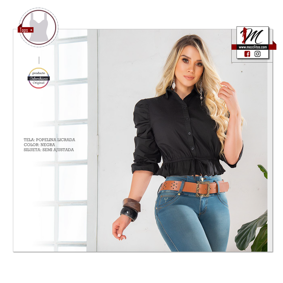 Seven7 Blusa / Top 061 - 100% Made in Colombia – Mezclitos