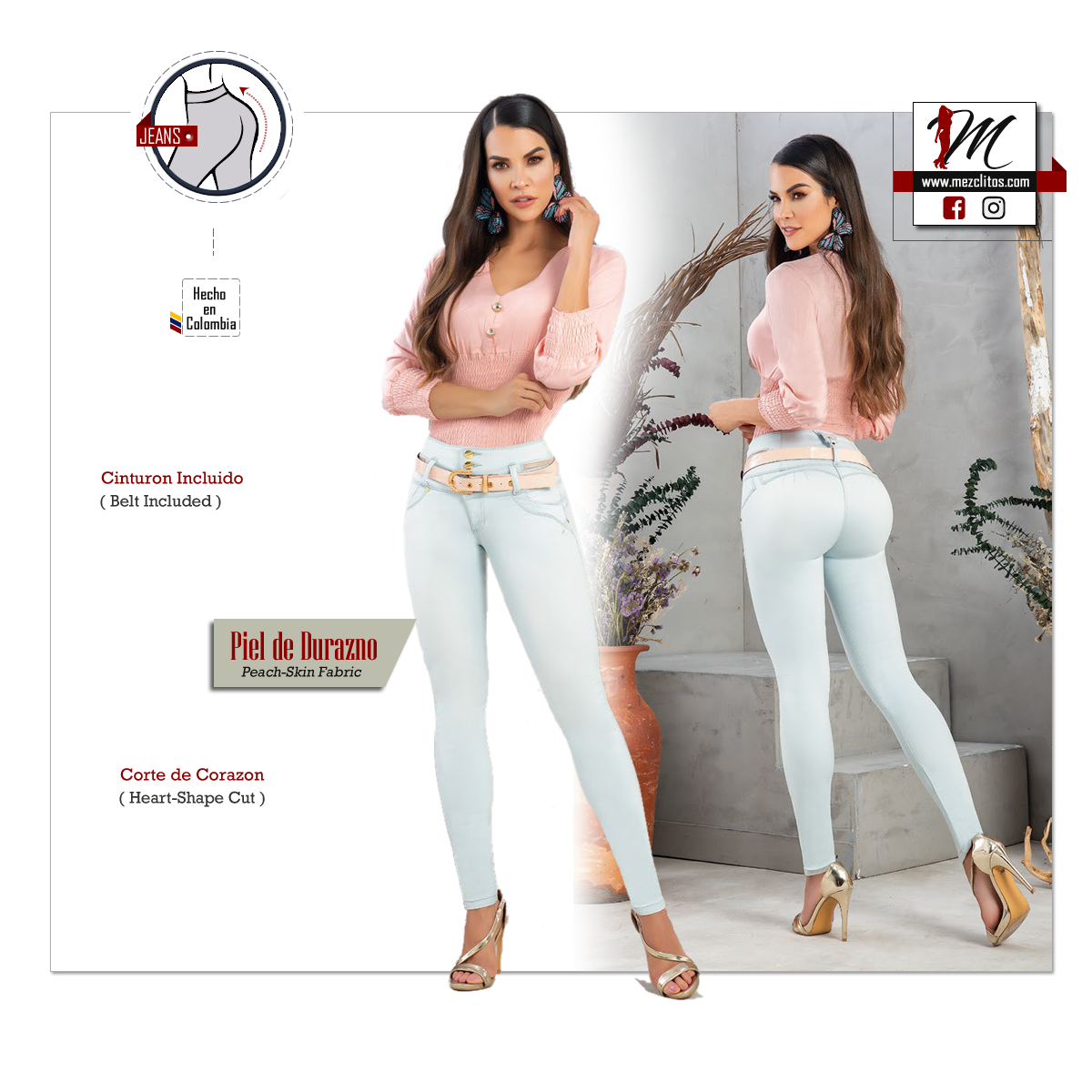 Seven7 Jeans Colombianos 1039