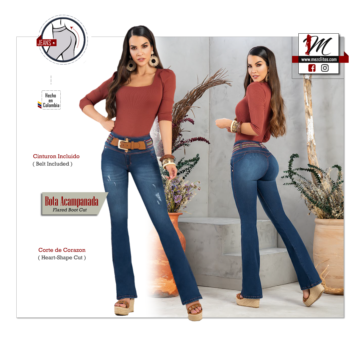 Seven7 Jeans 1124 - 100% Colombiano – Mezclitos