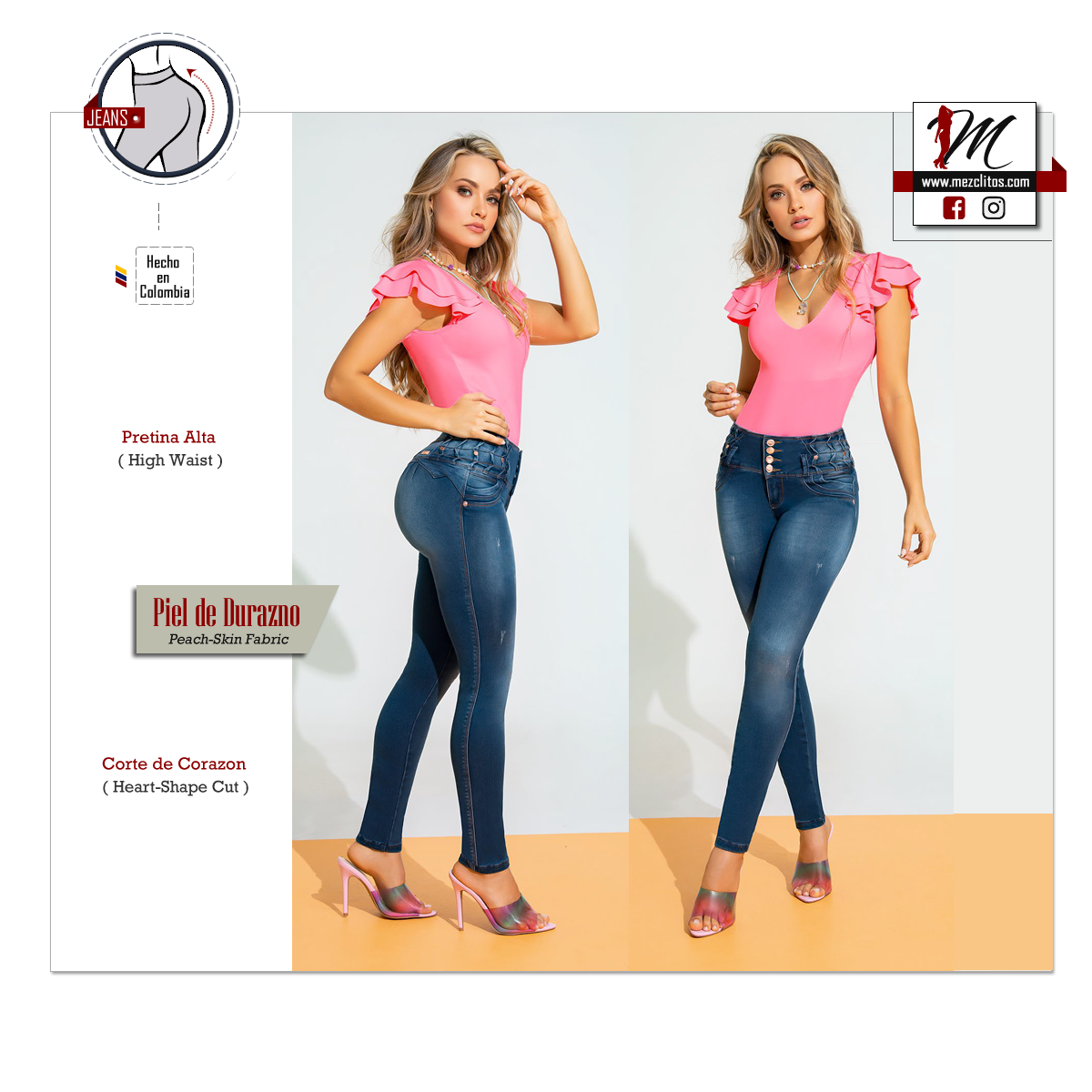 Seven7 Jeans 1056 - 100% Colombiano