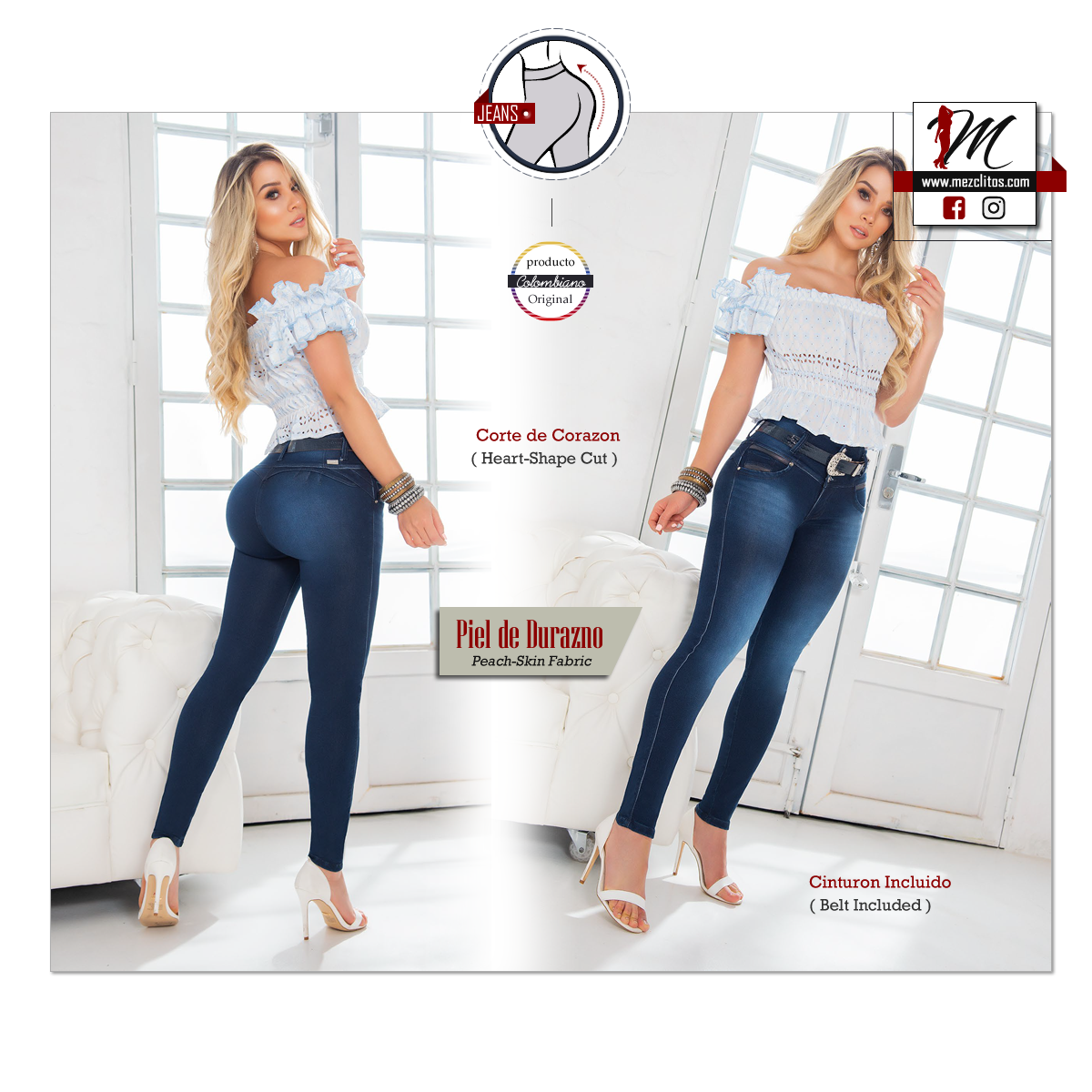 Seven7 Jeans 1200 - 100% Colombianos