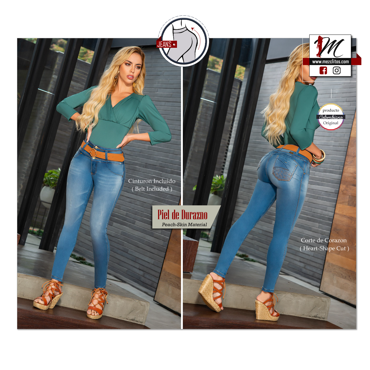 Seven7 Jeans Colombianos 1220