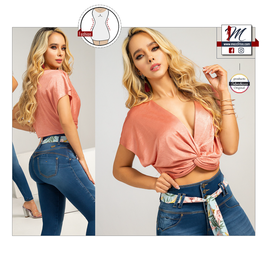 Blusa colombiana original  Outfits, Women, Crop tops