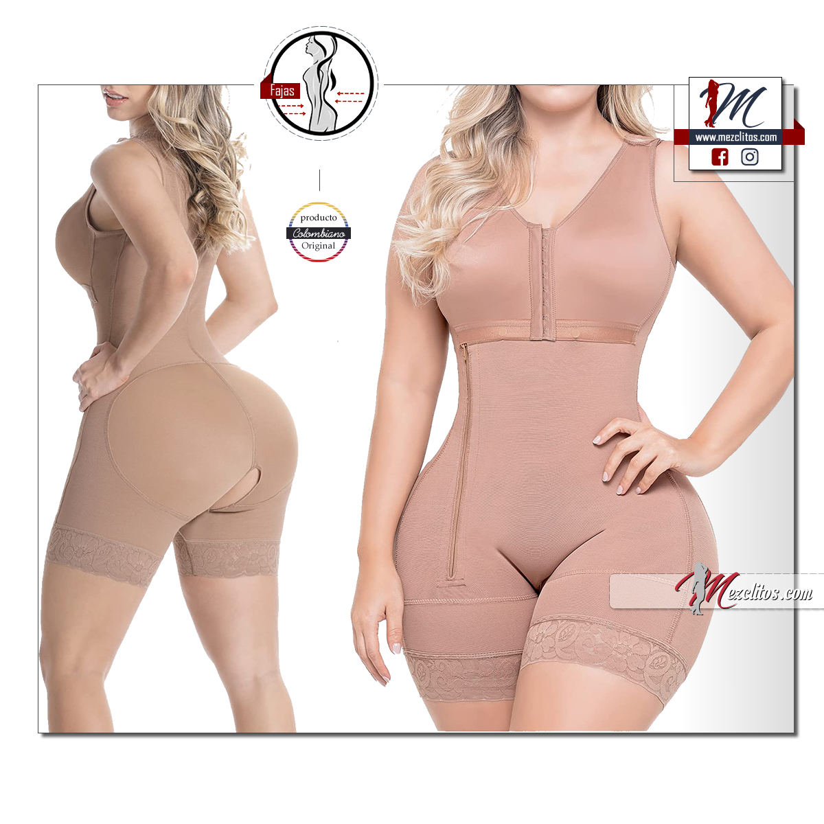 SONRYSE Sonryse 052 Full Body Shaper for Women Liposuction