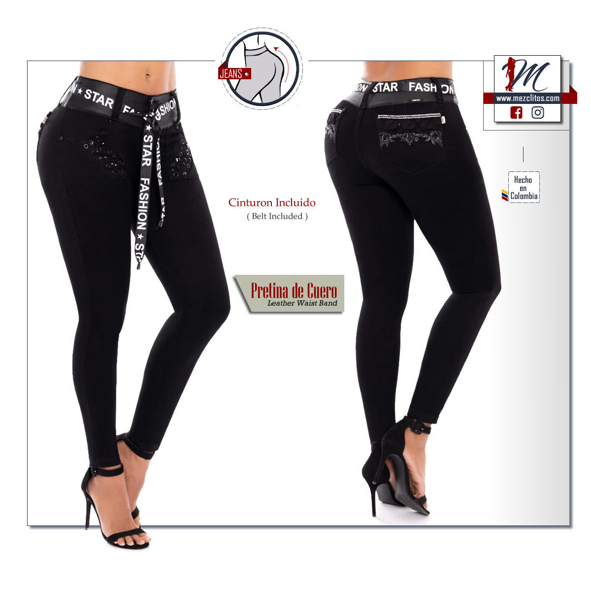 WOW Jeans 803678 - 100% Colombianos