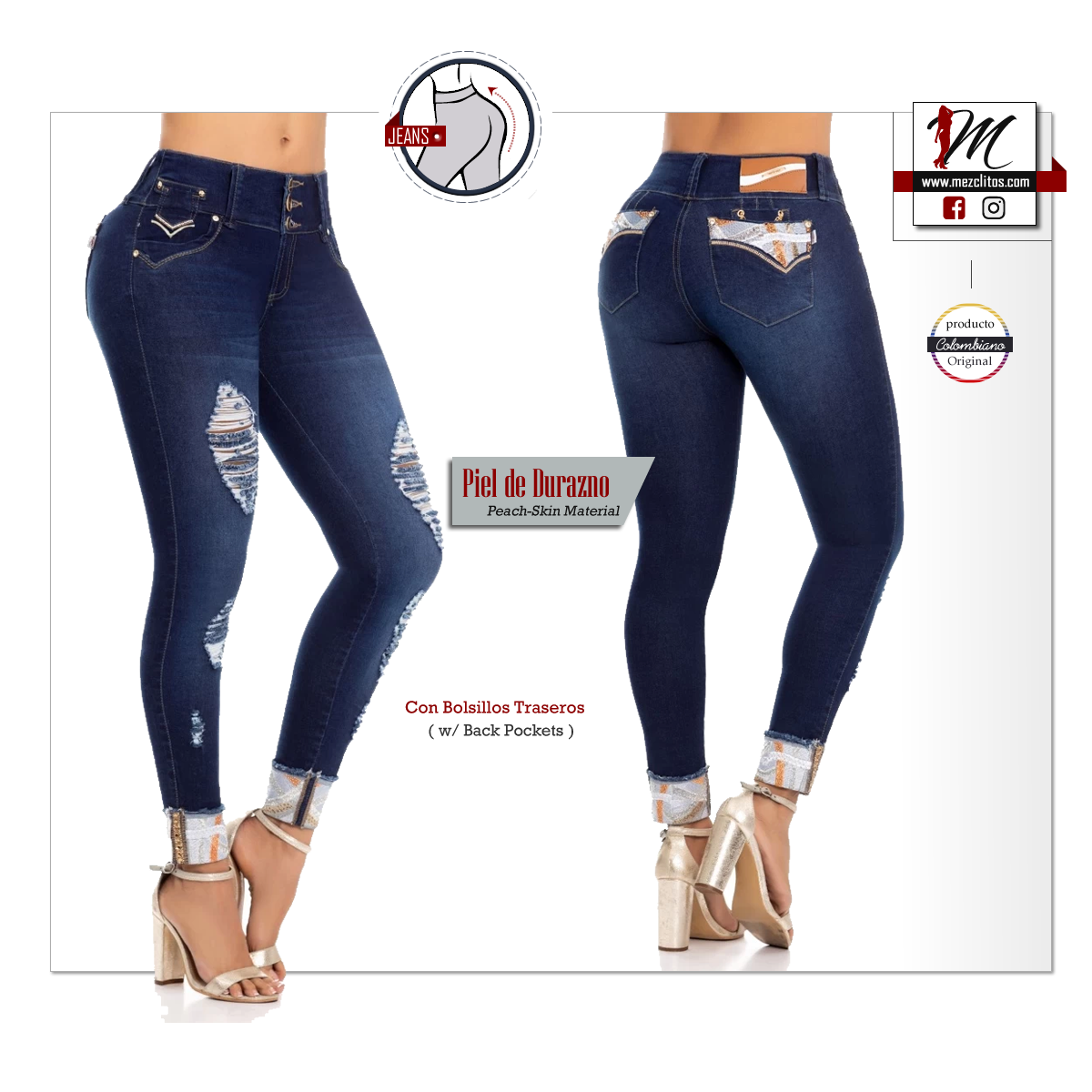 WOW Jeans Colombianos 804308