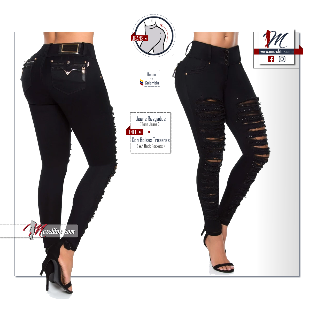 WOW Jeans 800378 - 100% Colombianos