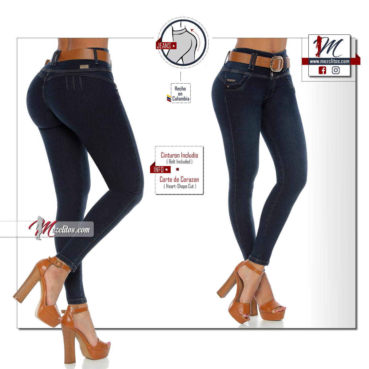 Zagi Jeans 6032 - 100% Colombiano