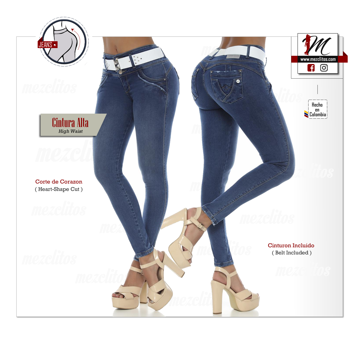 Zagi Jeans 6071 - 100% Colombianos