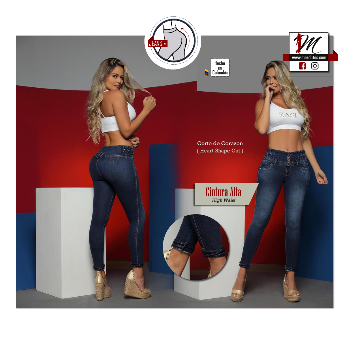 Zagi Jeans 6081 - 100% Colombianos – Mezclitos