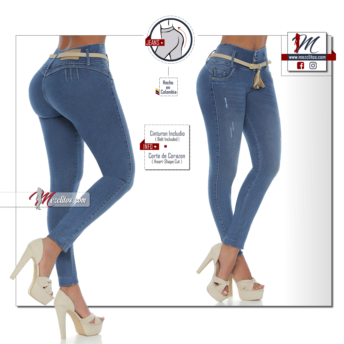 Zagi Jeans 6022 - 100% Colombiano