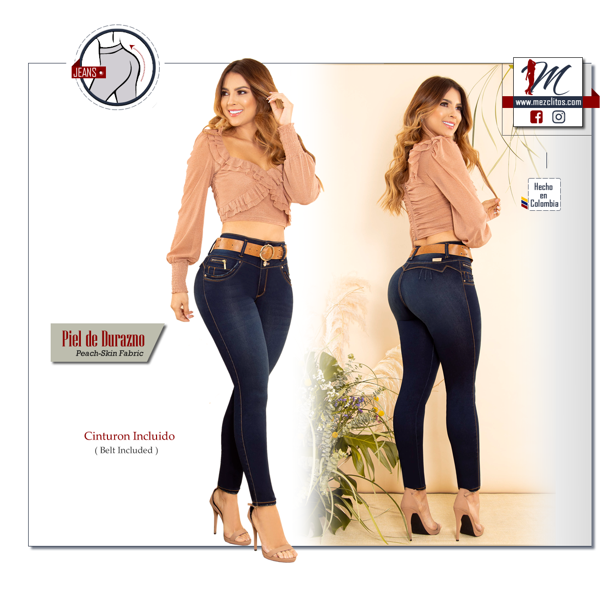 Zaika Jeans 4501 - 100% Colombiano